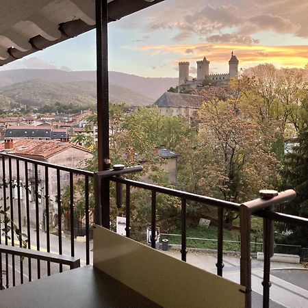 Aux 4 Logis Appart-Hotel - Studio Le Roof - Une Vue Splendide - Petit Dejeuner Inclus 1Ere Nuit Foix Luaran gambar