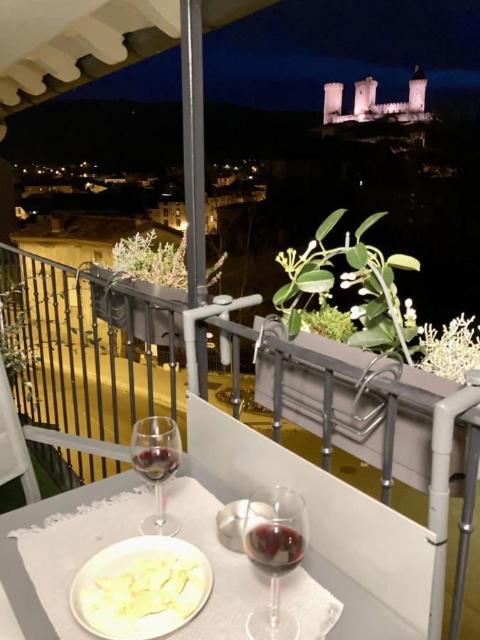 Aux 4 Logis Appart-Hotel - Studio Le Roof - Une Vue Splendide - Petit Dejeuner Inclus 1Ere Nuit Foix Luaran gambar